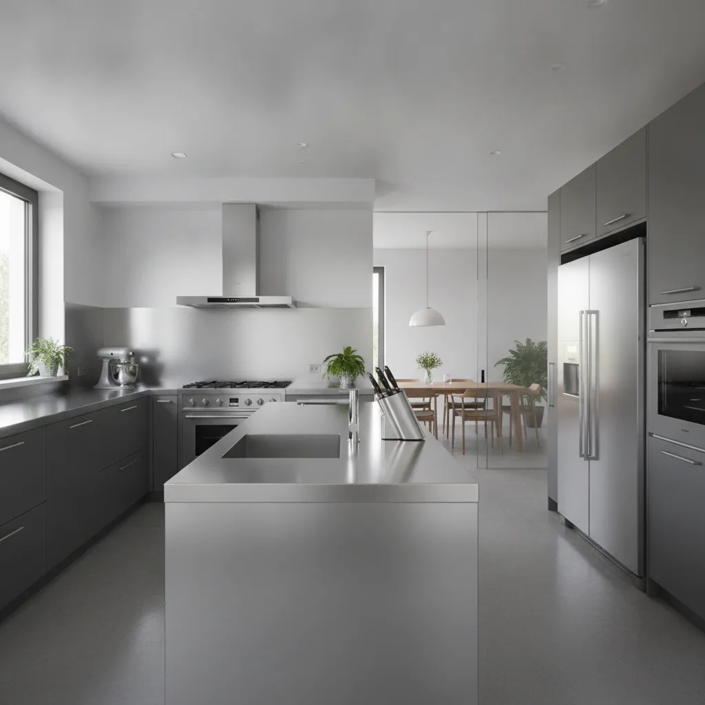 Acero inoxidable para cocinas: la guía definitiva