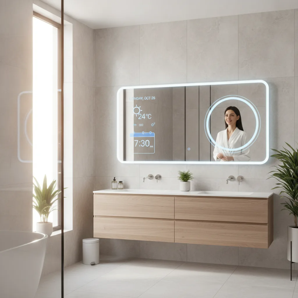 Espejos inteligentes: la fusión de tecnología y diseño