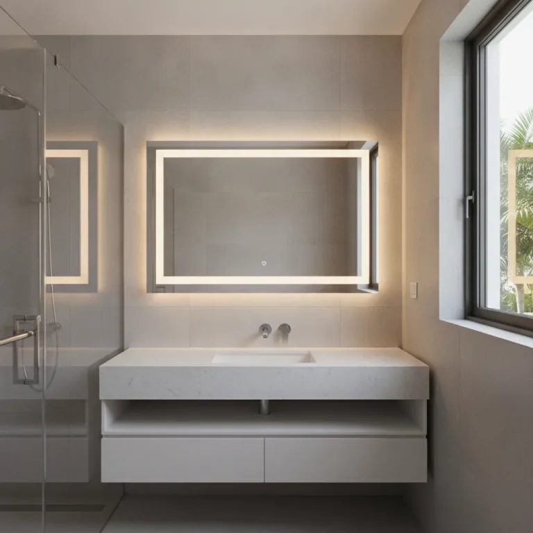 Espejos de baño con luz: la guía definitiva para tu hogar - espejos de baño con luz